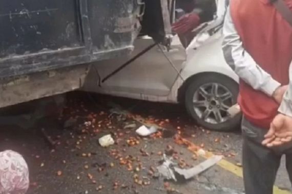 Kecelakaan Maut di Jambi, 2 Orang Tewas, Lihat Tuh Kondisinya - JPNN.COM