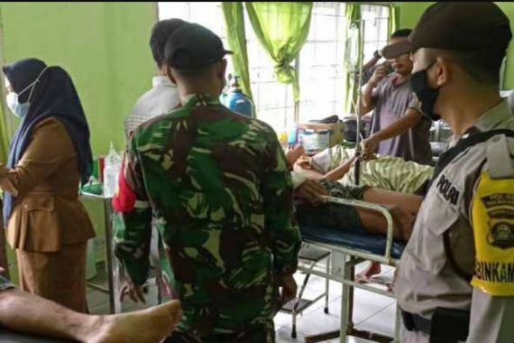 Motor Adu Banteng, 3 Orang Terkapar Bersimbah Darah - JPNN.COM