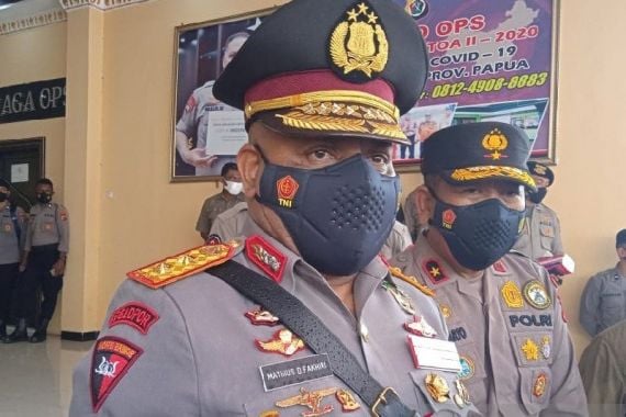 Satgas Nemangkawi Sudah Mendarat, Irjen Mathius Fakhiri Kirim Lagi 2 Peleton Brimob - JPNN.COM
