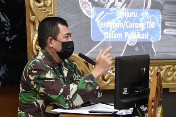 Pesan Mayjen Achmad Riad Kepada Peserta Rakornis Penerangan TNI - JPNN.COM