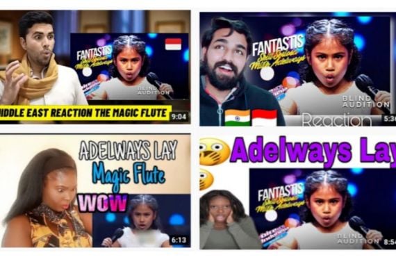 Aksi Adelways di The Voice Kids Indonesia Curi Perhatian YouTuber Mancanegara - JPNN.COM