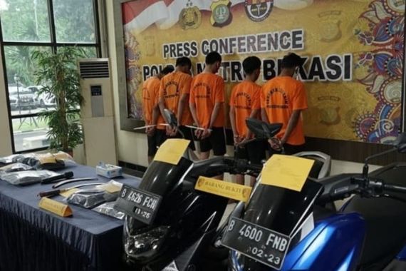 Kronologi Lengkap Kesadisan Geng Motor Tewaskan Pemuda di Bekasi - JPNN.COM