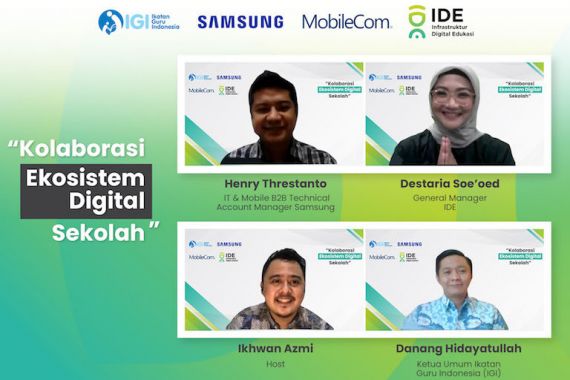 Ikhtiar Samsung dan IDE Meningkatkan Ekosistem Pendidikan Berbasis Digital - JPNN.COM