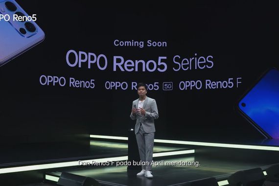 Oppo Reno5 F Bakal Meluncur Pekan Depan di Indonesia - JPNN.COM