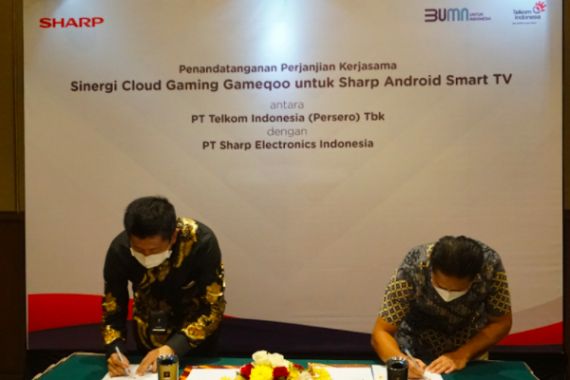 Gandeng Telkom, Sharp Indonesia Luncurkan TV Game Streaming - JPNN.COM