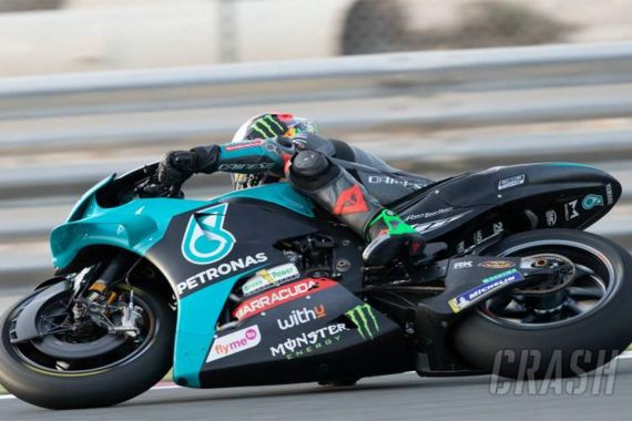 FP1 MotoGP Qatar: Morbidelli Paling Kencang, Rossi Lumayan - JPNN.COM