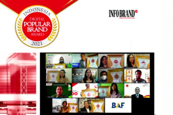 Puluhan Produk Ternama Raih Indonesia Digital Popular Brand Award 2021 - JPNN.COM