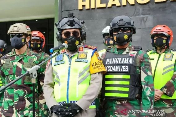 TNI-Polri Bergerak Patroli Besar-besaran, Kapolda: Pagi, Siang, Sore, dan Malam Hari - JPNN.COM