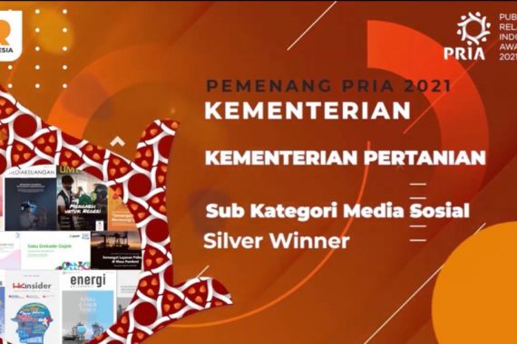 Media Sosial Kementan Meraih Penghargaan di Ajang PR Indonesia Award - JPNN.COM