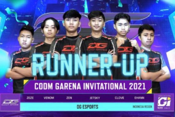 Selamat! Indonesia Bawa Pulang Gelar Runner up dari Turnamen CODM - JPNN.COM
