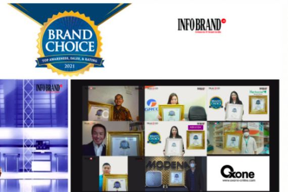 Merek-Merek Ternama Raih Penghargaan Brand Choice Award 2021 - JPNN.COM