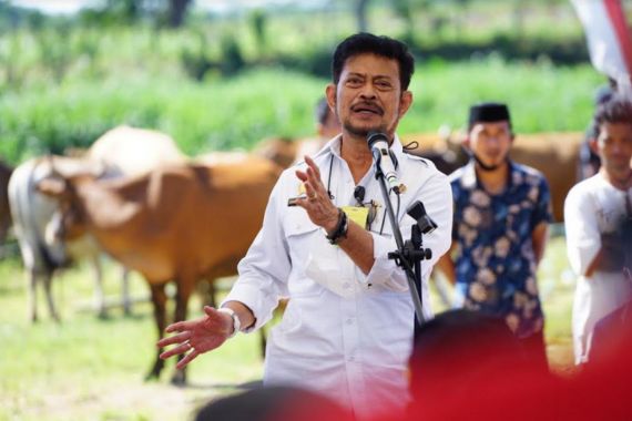 Cara Mentan Syahrul Wujudkan Kabupaten Jeneponto Jadi Sentra Pertanian dan Peternakan Berkualitas - JPNN.COM