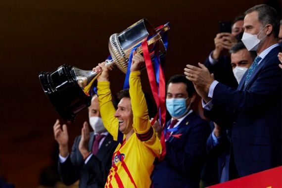 Barca Juara Copa del Rey, Messi: Sungguh Disayangkan! - JPNN.COM