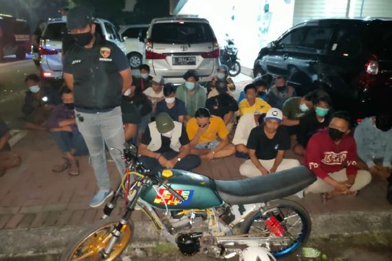 Hendak Balap Liar 40 Remaja Dijaring Polisi, Orang Tuanya Dipanggil, Sukurin - JPNN.COM