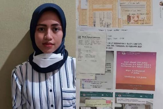 Bidan Cantik Owner Arisan Online Ini Selama Pelarian Sembunyi di Palembang, Kini Ditahan Polisi - JPNN.COM