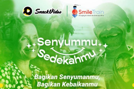 SmileTrain Ajak Pengguna Snack Video Berdonasi untuk Penderita Bibir Sumbing   - JPNN.COM