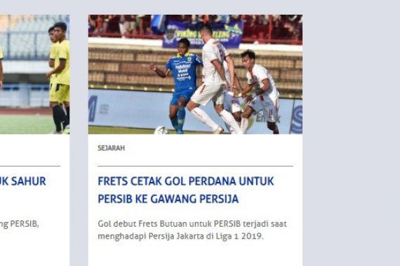 Cara Situs Klub Persib Bangkitkan Semangat Pemain Jelang Lawan Persija - JPNN.COM