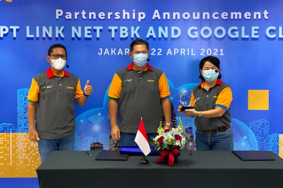 Percepatan Transformasi Digital, Link Net Gandeng Google Cloud Indonesia - JPNN.COM