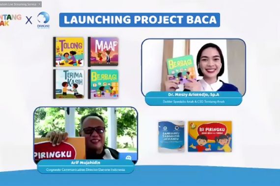 Danone dan Tentang Anak Luncurkan Program BACA - JPNN.COM