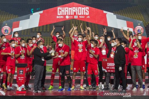 Persija Juara Piala Menpora 2021, Sudirman Merasa Mendapat Hadiah Luar Biasa - JPNN.COM