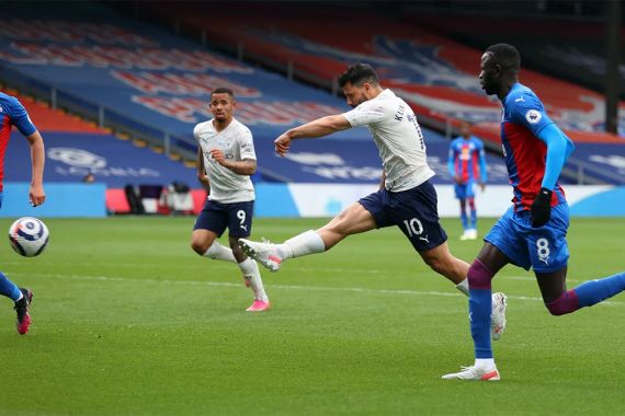 Aguero Cetak Gol Fantastis, Manchester City di Ambang Juara - JPNN.COM