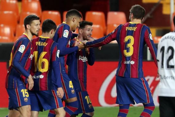Semua Pemain Barcelona Berkumpul di Rumah Lionel Messi, Lalu Berteriak Juara - JPNN.COM