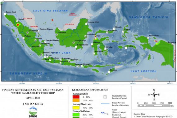 BMKG Sebut Sejumlah Wilayah di Indonesia Berpotensi Dilanda Cuaca Buruk, Berikut Daftarnya... - JPNN.COM