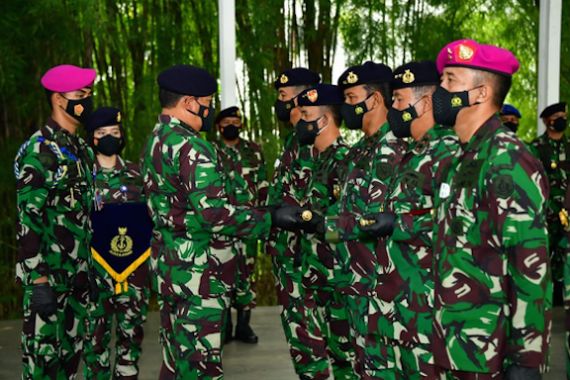 Laksamana Yudo Pimpin Sertijab Lima Jabatan Strategis TNI AL Termasuk Gubernur AAL - JPNN.COM