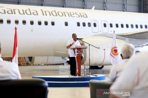 Garuda Resmi jadi Maskapai Penerbangan Kontingen Indonesia - JPNN.COM
