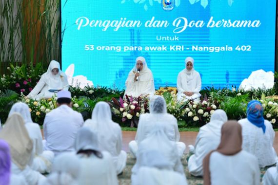 PP Jalasenastri Gelar Pengajian dan Doa Bersama untuk ABK KRI Nanggala-402 - JPNN.COM