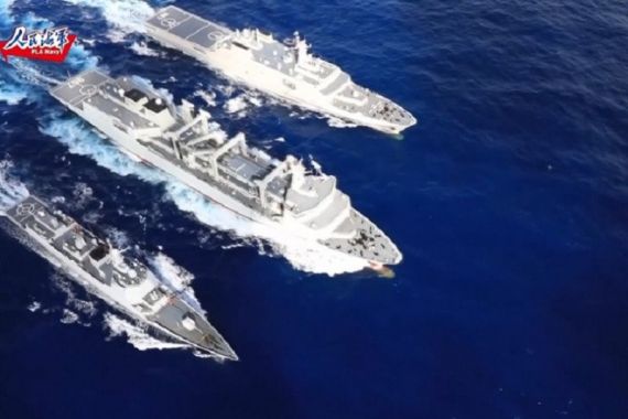 China Kirim 2 Kapal Perang Berpeluru Kendali ke Perairan Jakarta, Ada Apa? - JPNN.COM