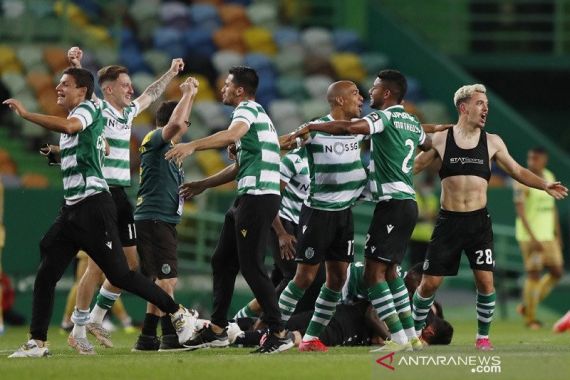 Sporting CP Menjuarai Liga Portugal Setelah 19 Tahun Berjuang - JPNN.COM