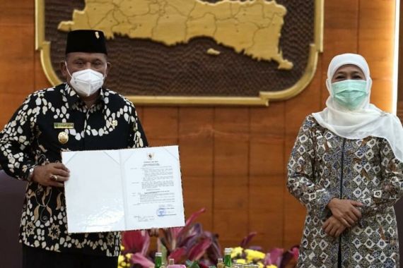 Marhaen Djumadi jadi Plt Bupati Nganjuk, Gubernur Khofifah Berpesan Begini - JPNN.COM