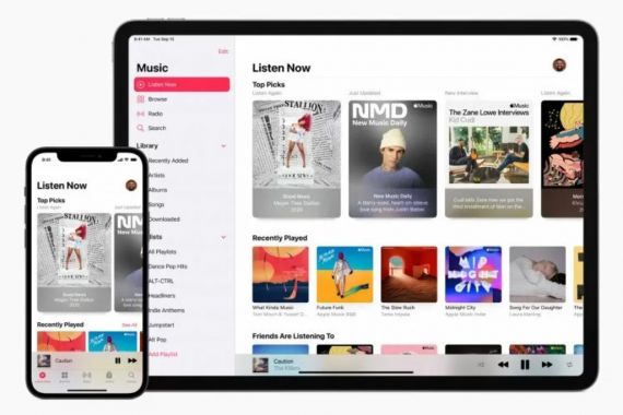 Apple Music Akan Meningkatkan Kualitas Audio, Siap-Siap Memori Besar - JPNN.COM