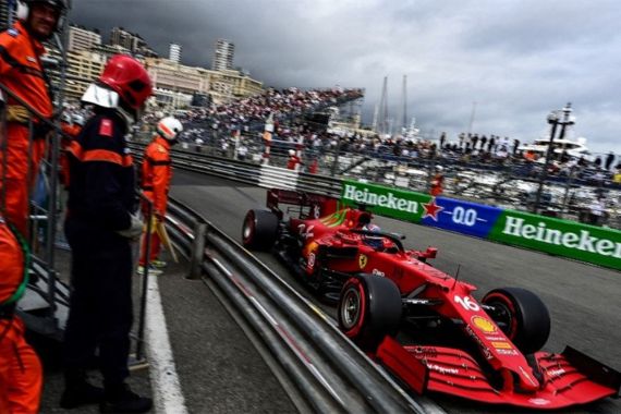 Leclerc Menggila di Kualifikasi GP Monaco, Pole Position Pertama Ferrari Sejak 2019 - JPNN.COM