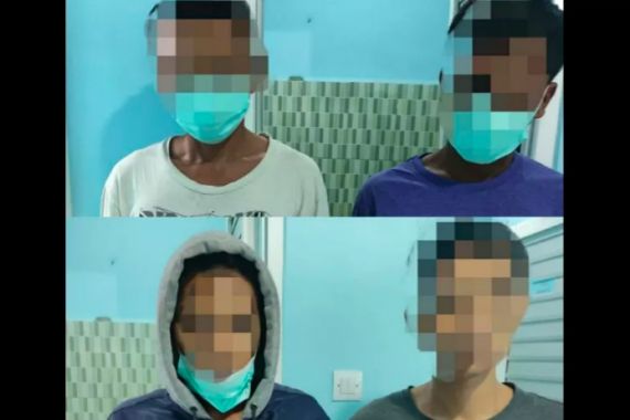 Tepergok Tengah Berbuat Dosa di Rumah Kontrakan, 5 Pemuda Ini Tak Bisa Mengelak Lagi - JPNN.COM
