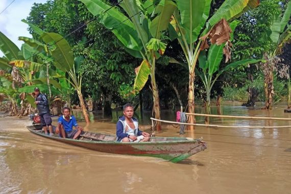 5 Desa di Kabupaten Musi Rawas Terendam Banjir - JPNN.COM