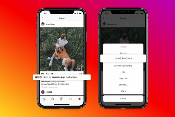 Anda Kini Bisa Sembunyikan Jumlah Like di Instagram dan Facebook - JPNN.COM