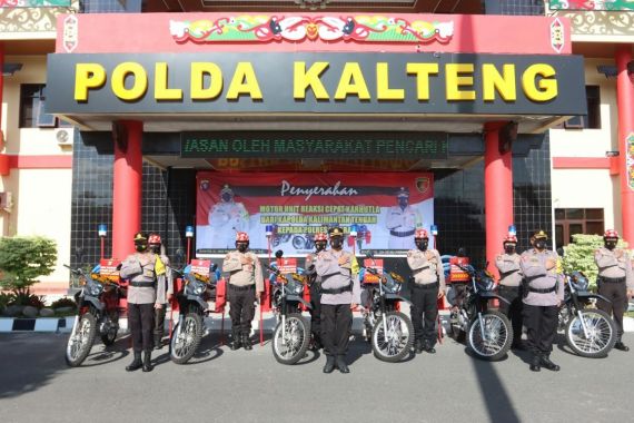 Antisipasi Karhutla di Kalimantan Tengah, Irjen Dedi Kerahkan Motor Pemburu Api - JPNN.COM