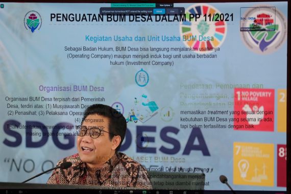Gus Menteri Puji Kabupaten Mesuji yang Tuntaskan Pemutakhiran Data Desa - JPNN.COM