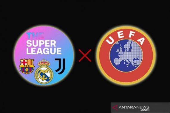 Real Madrid, Juventus dan Barcelona Melawan, UEFA Dituding Langgar Perintah Hukum - JPNN.COM