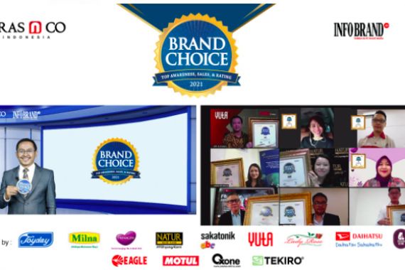 Brand Choice Award 2021, Jadi Barometer Pilihan Konsumen Indonesia - JPNN.COM