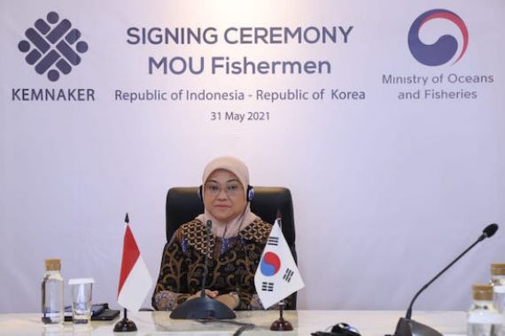 Indonesia dan Korea Teken Kesepakatan Pelindungan Awak Kapal Perikanan - JPNN.COM