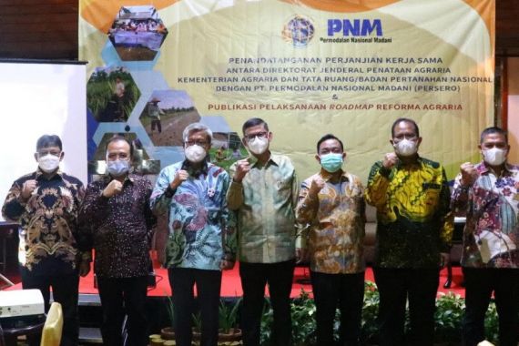 Kementerian ATR/BPN Kolaborasi dengan PT PNM Tingkatkan Kesejahteraan Masyarakat - JPNN.COM