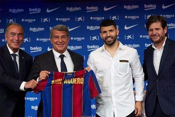 Barcelona Ikat Sergio Aguero 2 Tahun - JPNN.COM