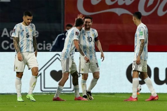 Lionel Messi Cetak Gol, Tetapi Argentina Gagal Menang - JPNN.COM