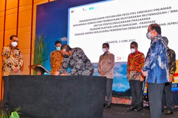 Garap Proyek Jalur Kereta Api Makassar-Parepare, PT PP Dapat Fasilitas Pembiayaan - JPNN.COM