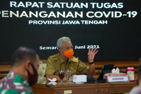 Tegas! Ini Instruksi Ganjar soal Covid-19 Penanganan Covid-19 di Jateng - JPNN.COM