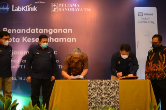 Gandeng Itama Ranoraya, Kimia Farma Diagnostika Jalin Kerja Sama Penyediaan Alat Pengujian Swab Antigen - JPNN.COM