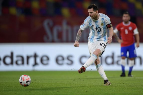 Gol dari Lionel Messi Gagal Bawa Argentina Kalahkan Chile - JPNN.COM